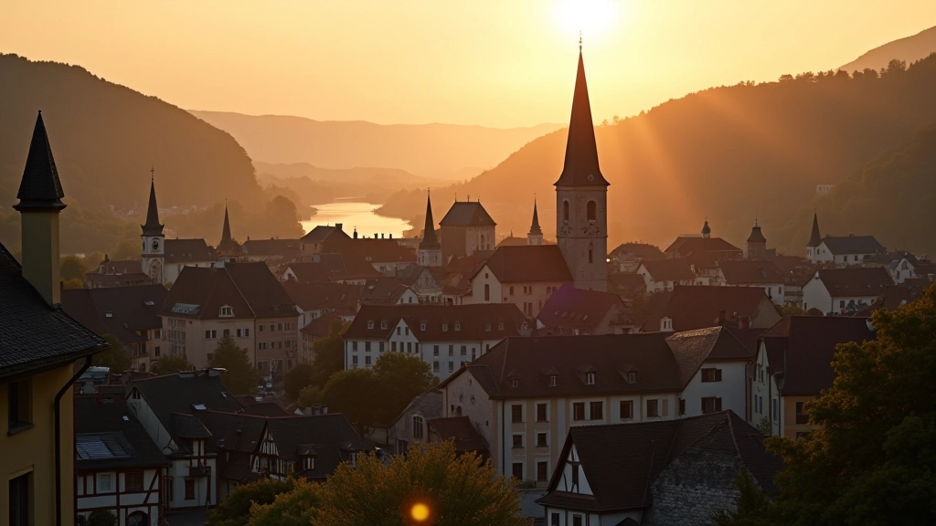 Freizeit und Abenteuer in Trier — Blick auf historische Architektur und Moseltal