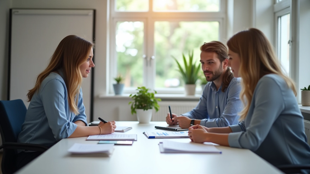 Zusammenarbeit und Finanzplanung in unserem Team